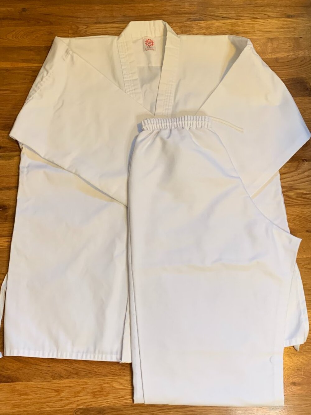 Vintage Sun USA Size 4 Teen/Adult Karate Taekwondo Martial Arts Gi Uniform